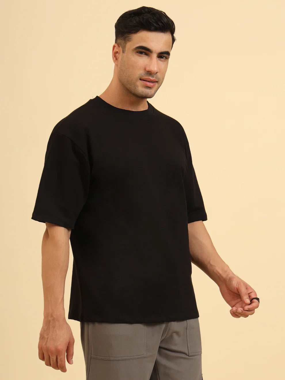 Mens oversized cotton t-shirt